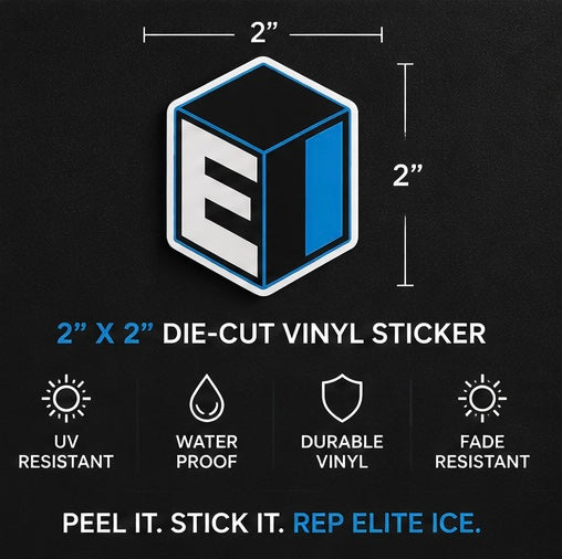 The “E.I.” Cube Vinyl Sticker