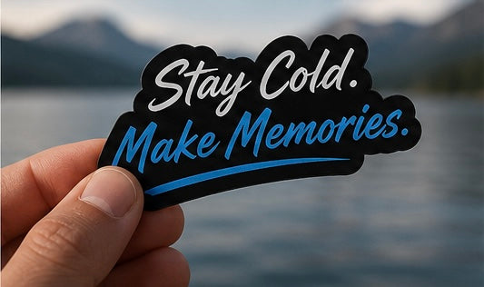 Make Memories 3” Gloss Vinyl Decal